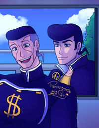Okuyasu and Josuke